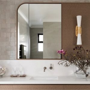 NIP  $739 VISUAL COMFORT SIGNATURE
Utopia Large Bath Sconce By Kelly Wearstler